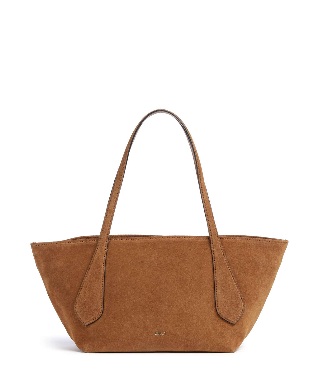 Abro Suede Carina Tote bag cuoio