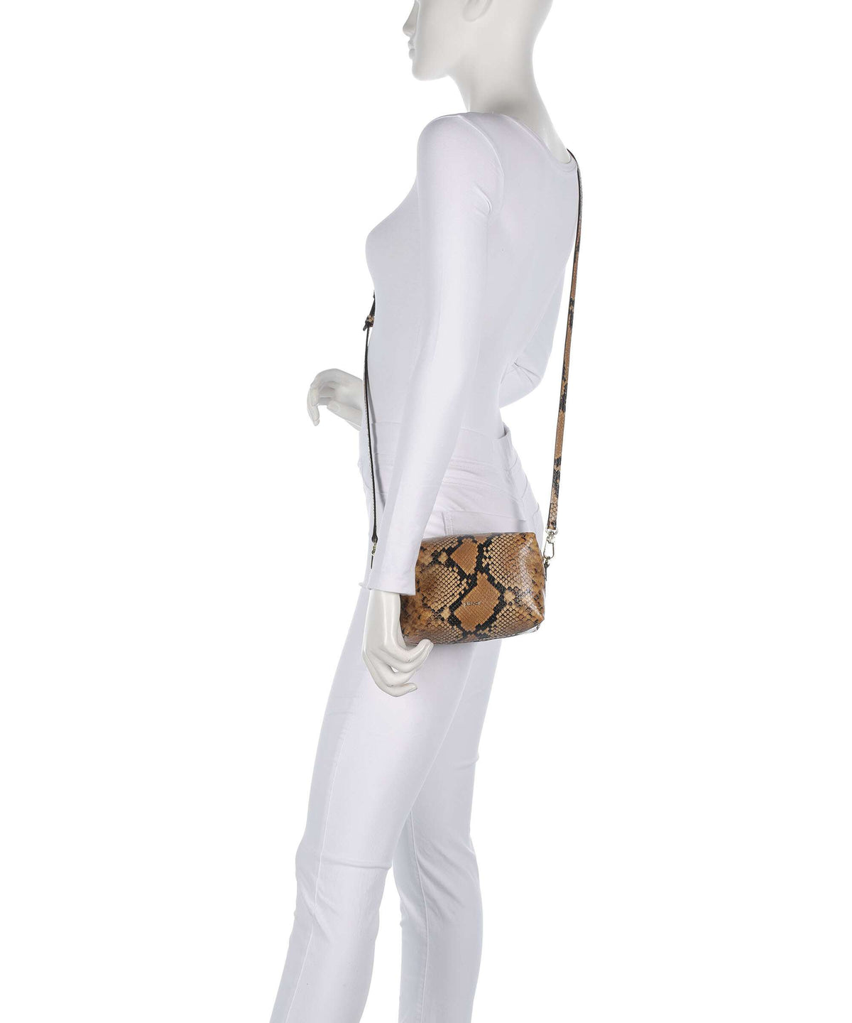 Abro Pitone Kaia Crossbody bag cuoio