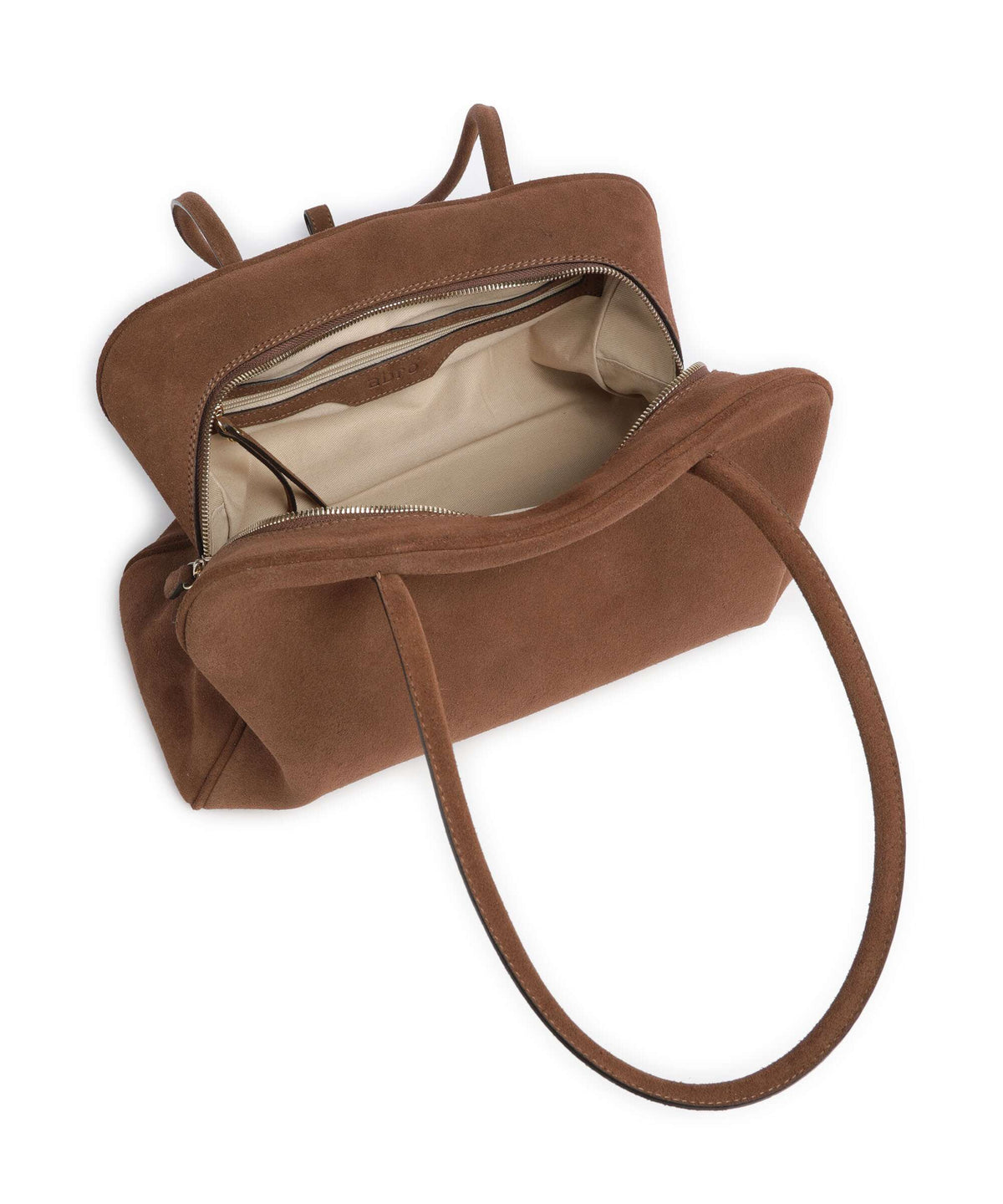 Abro Suede Amara Shoulder bag wood