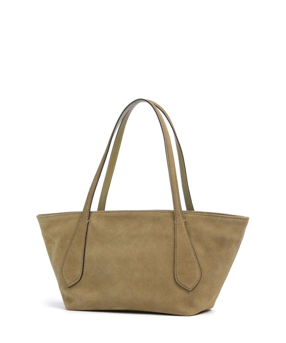 Abro Suede Carina Tote bag mud