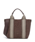 Abro Raffia Kaia Handbag wood