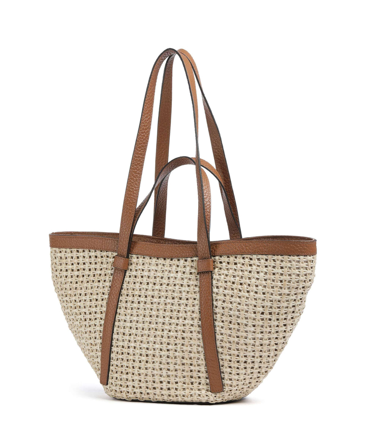 Abro Raffia Cordino Cosmo Medium Tote bag caramel/cognac