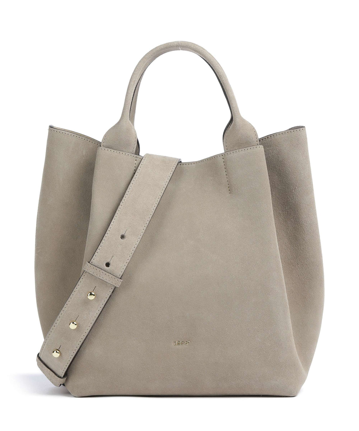 Abro Suede Essential Medium Handbag siena