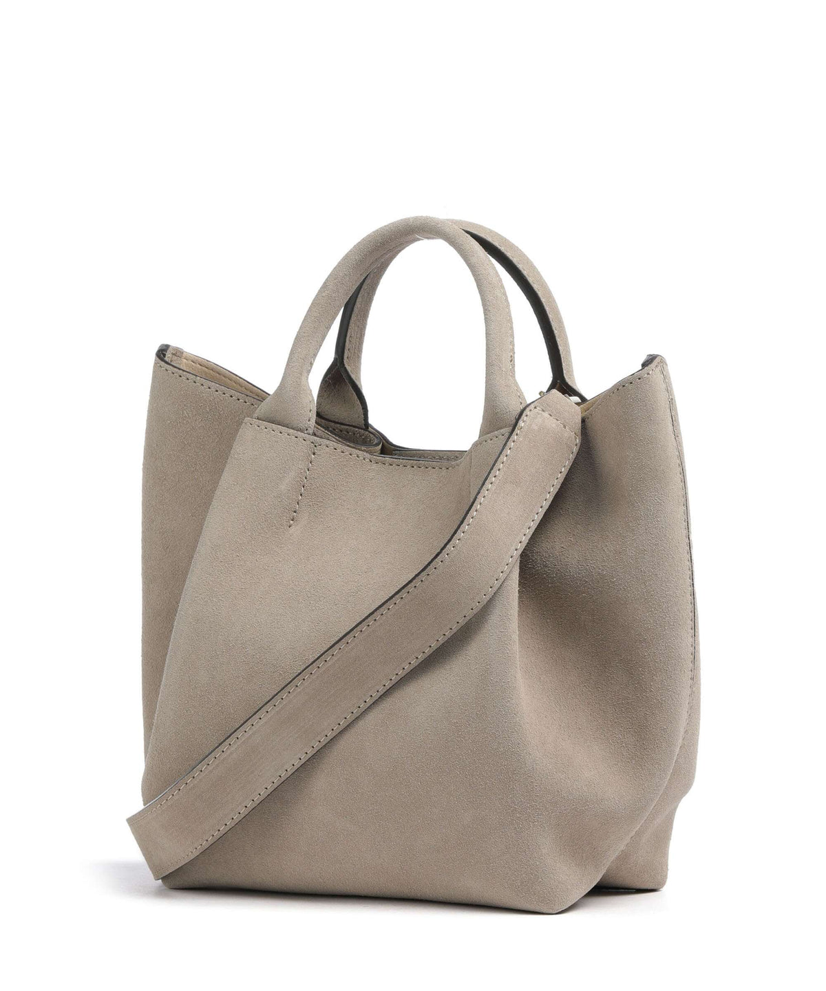 Abro Suede Essential Small Handbag siena