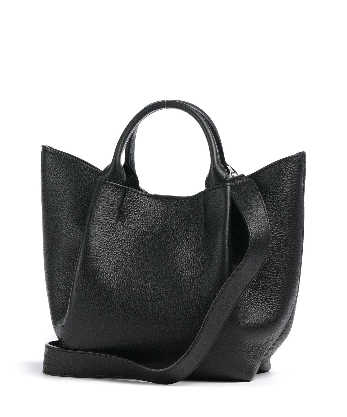 Abro Agave Essential Small Handbag black/nickel