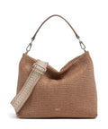 Abro Raffia Kaia Hobo bag caramel/cognac