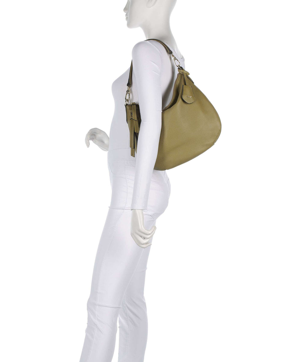 Abro Adria Juna Small Hobo bag mud