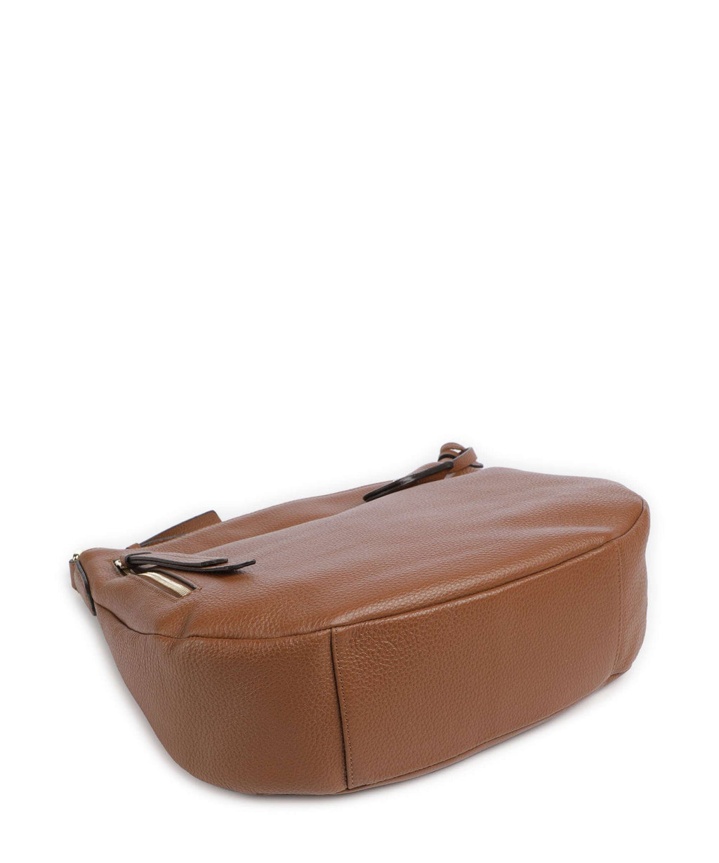 Abro Adria Juna Small Hobo bag caramel/cognac