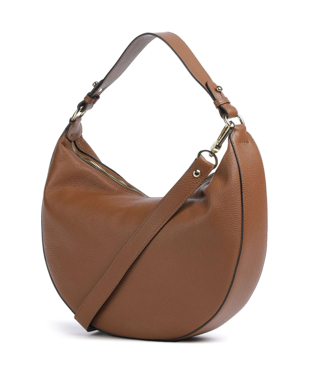 Abro Adria Lulu Small Hobo bag caramel/cognac