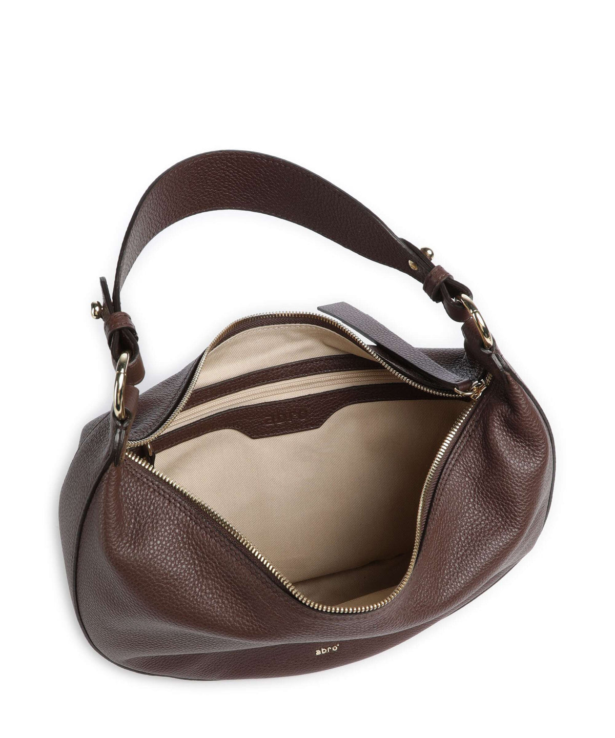 Abro Adria Lulu Small Hobo bag wood