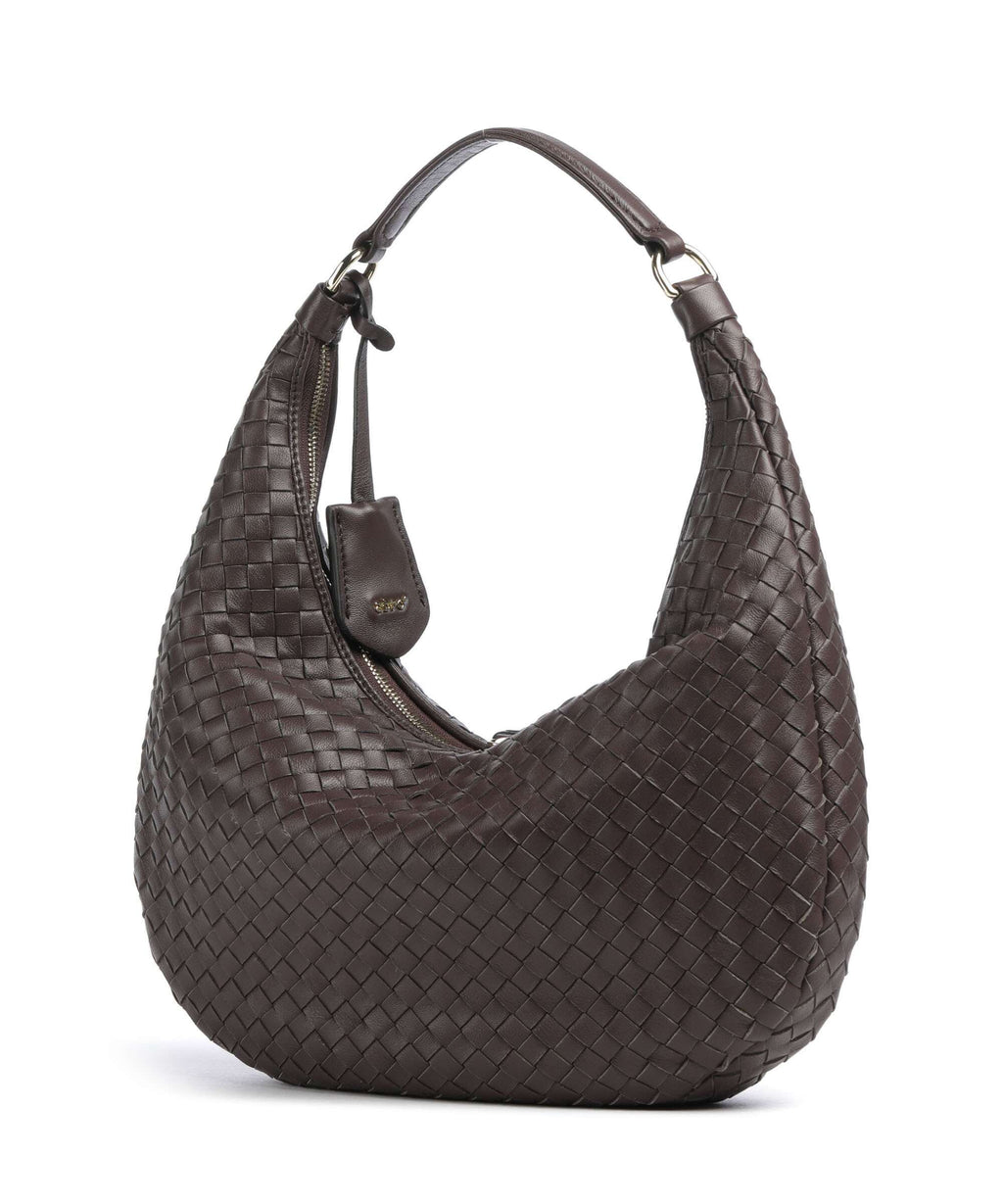 Abro Piuma Nana Small Hobo bag wood