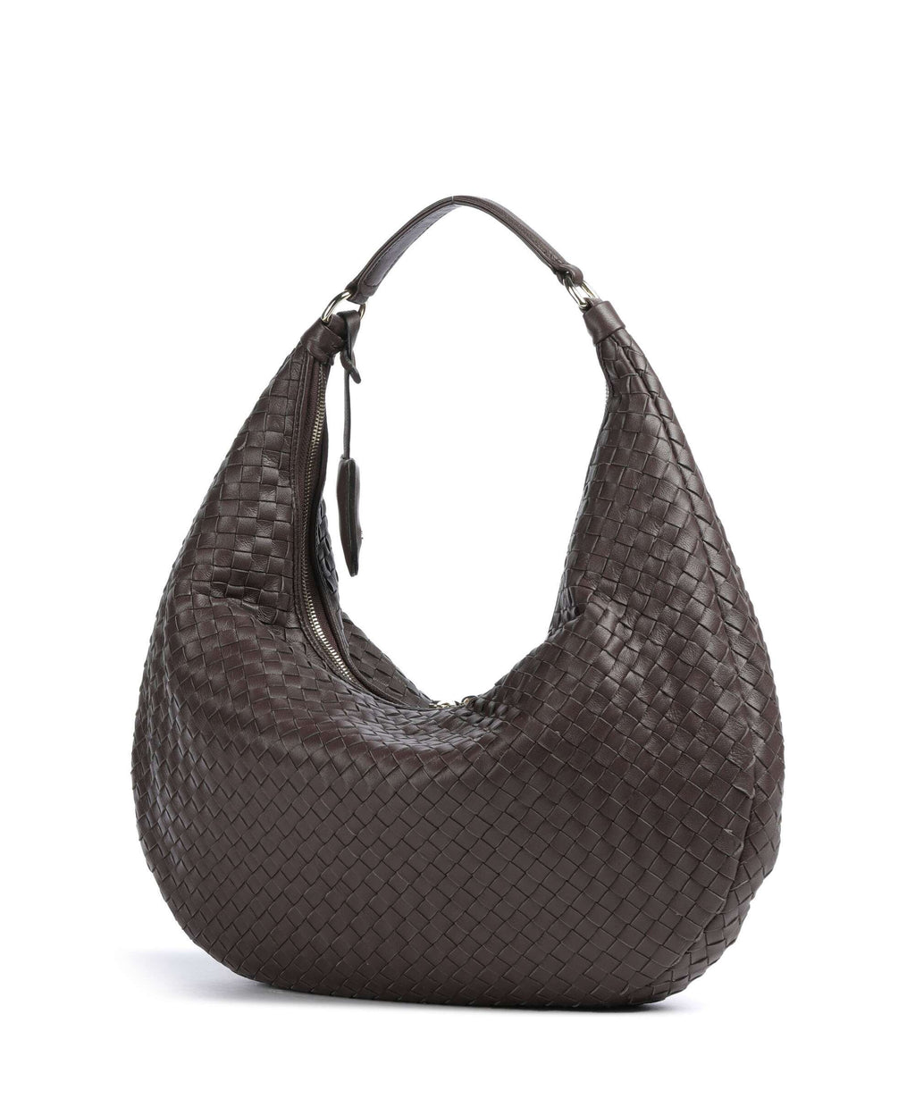 Abro Piuma Nana Hobo bag wood