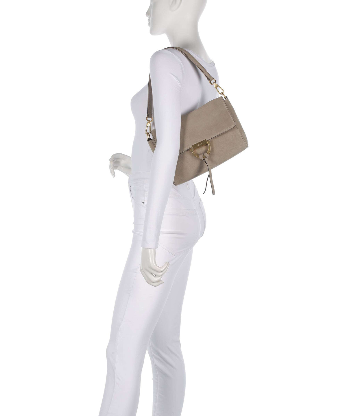 Abro Suede Temi Shoulder bag siena