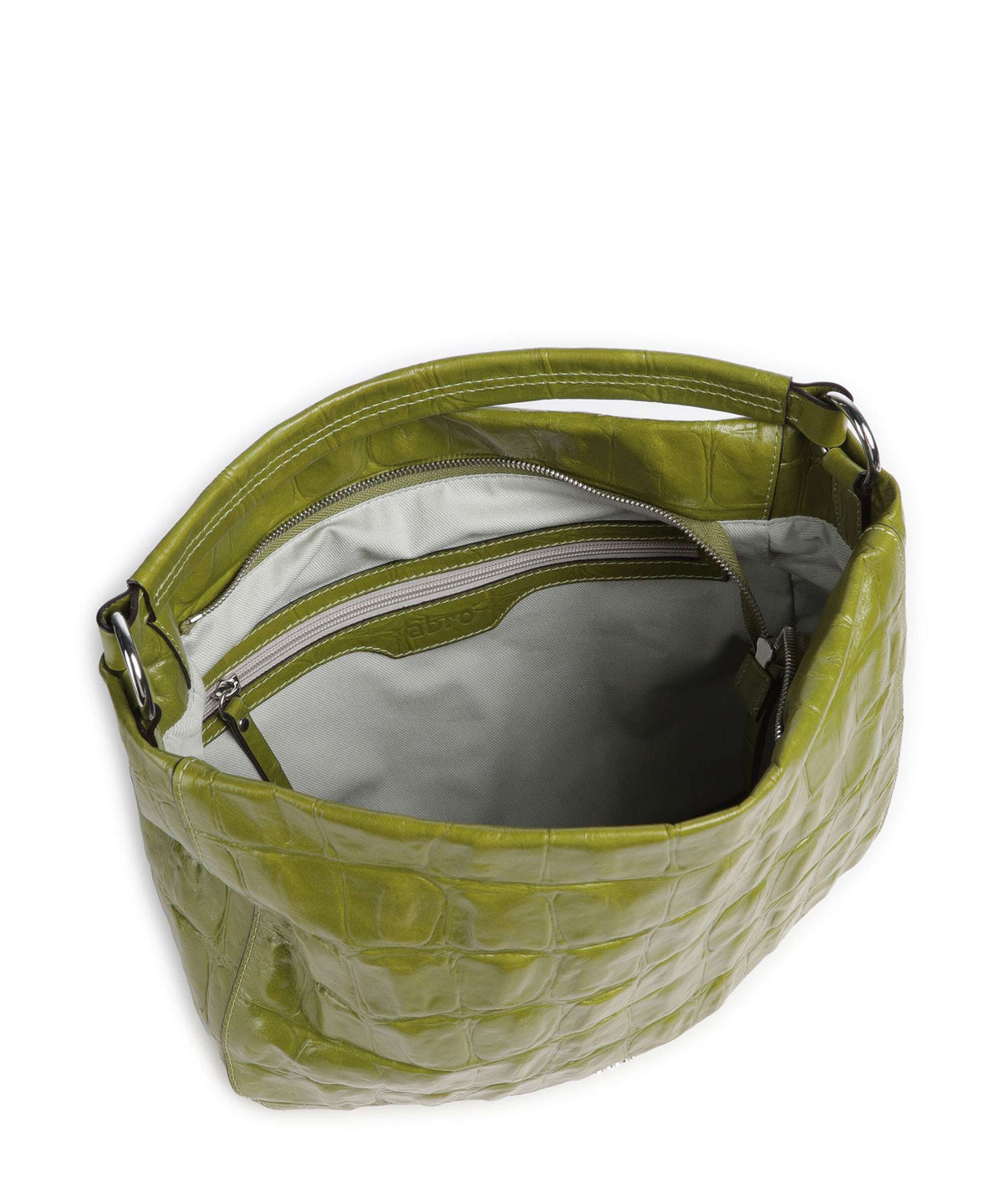 Abro Maxi Cocco Mia Hobo bag lime