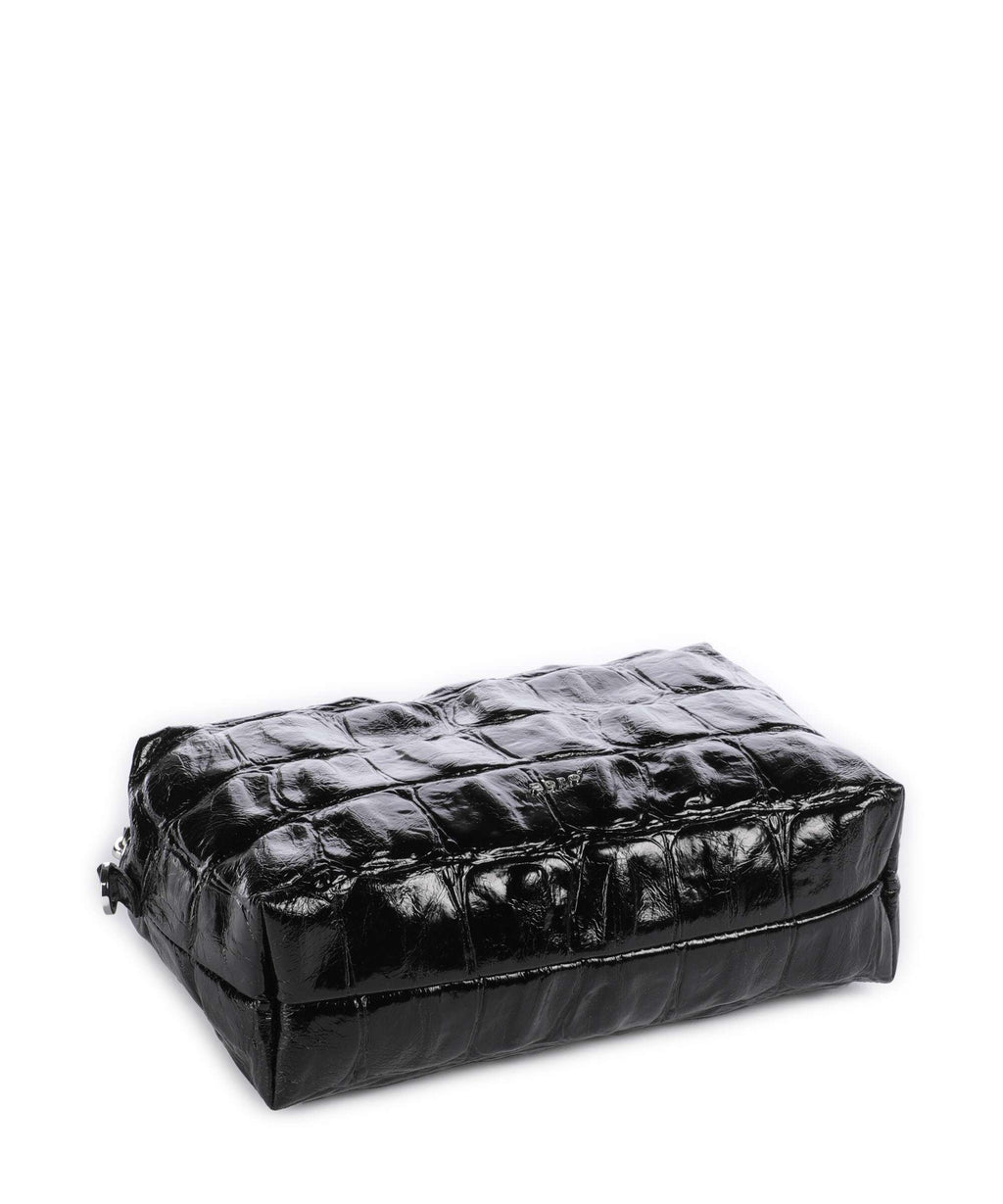 Abro Maxi Cocco Kaia Crossbody bag black/nickel