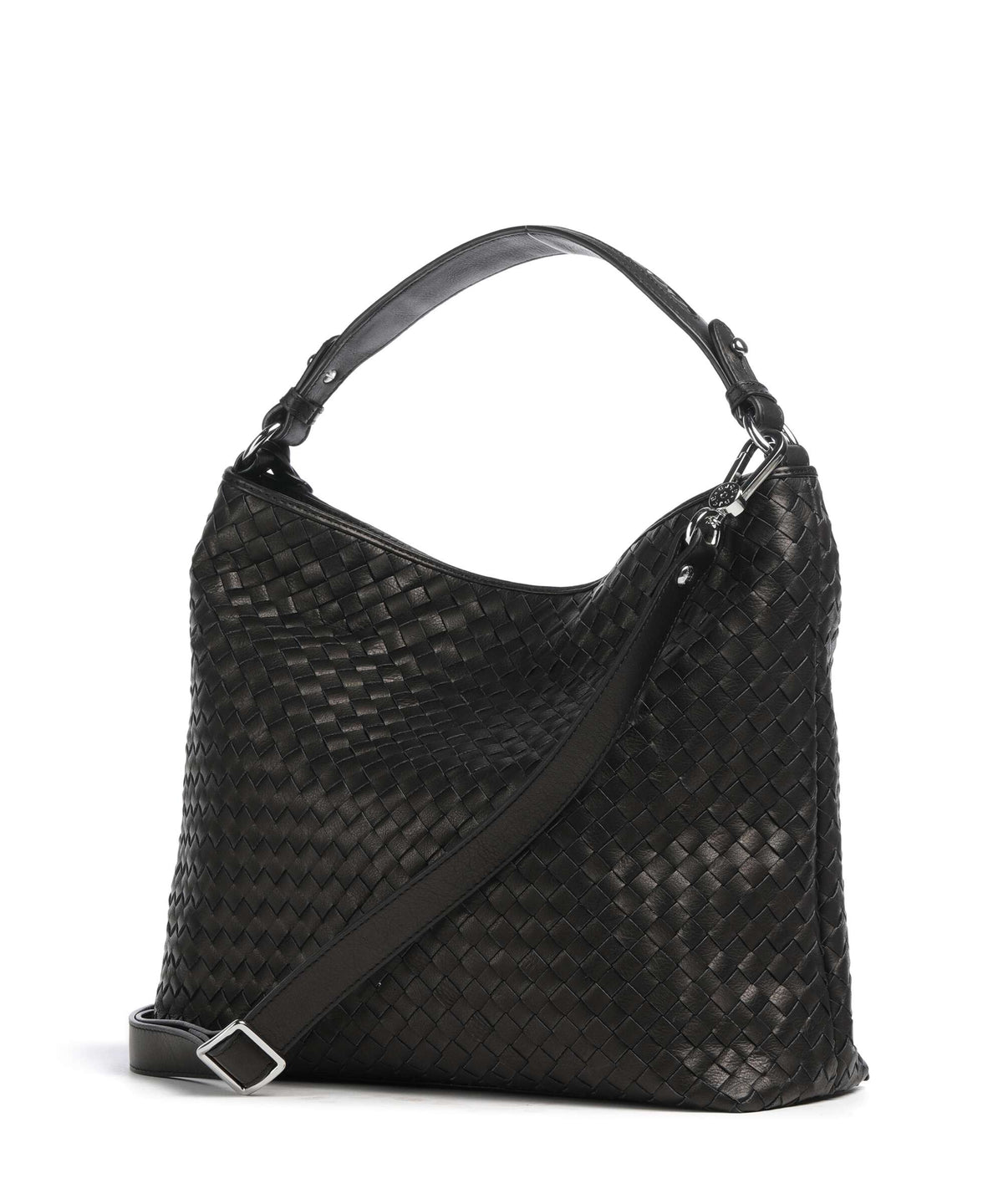 Abro Savage Elvi Small Hobo bag black/nickel