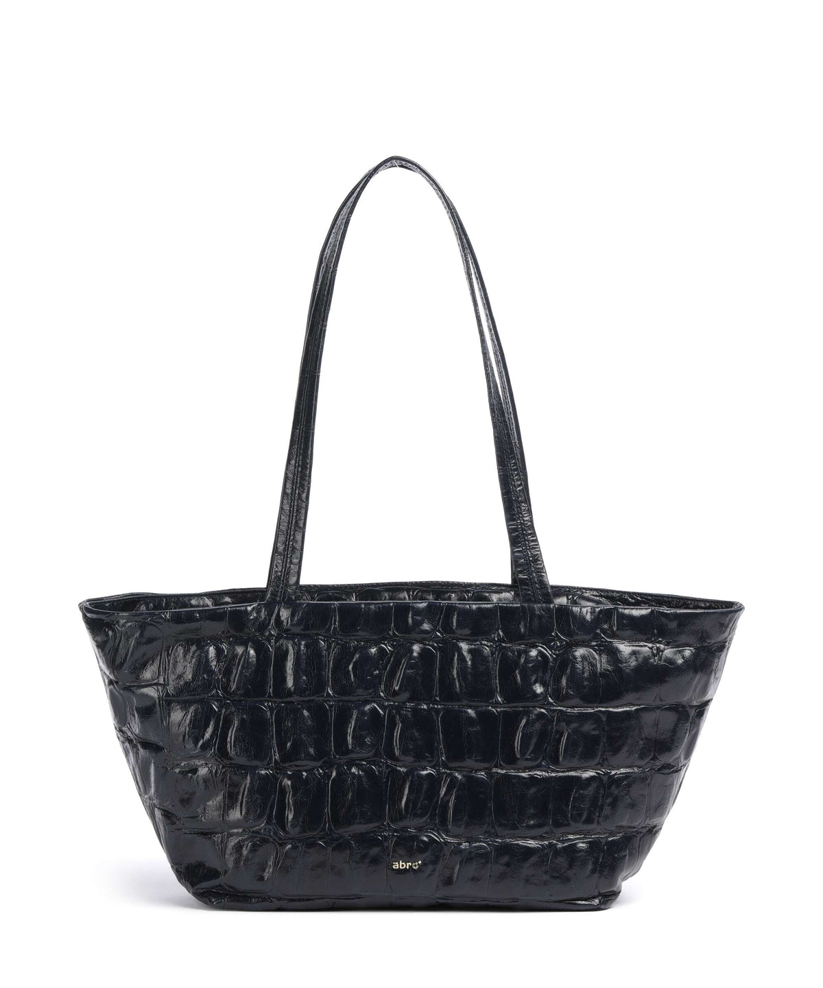 Abro Maxxi Cocco Alba Tote bag navy