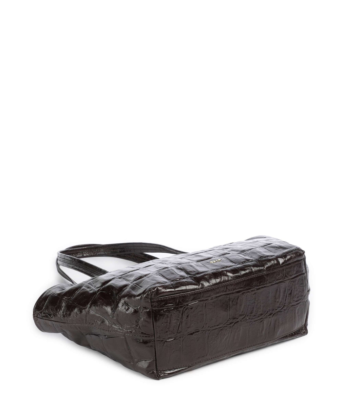 Abro Maxxi Cocco Alba Shoulder bag dark brown