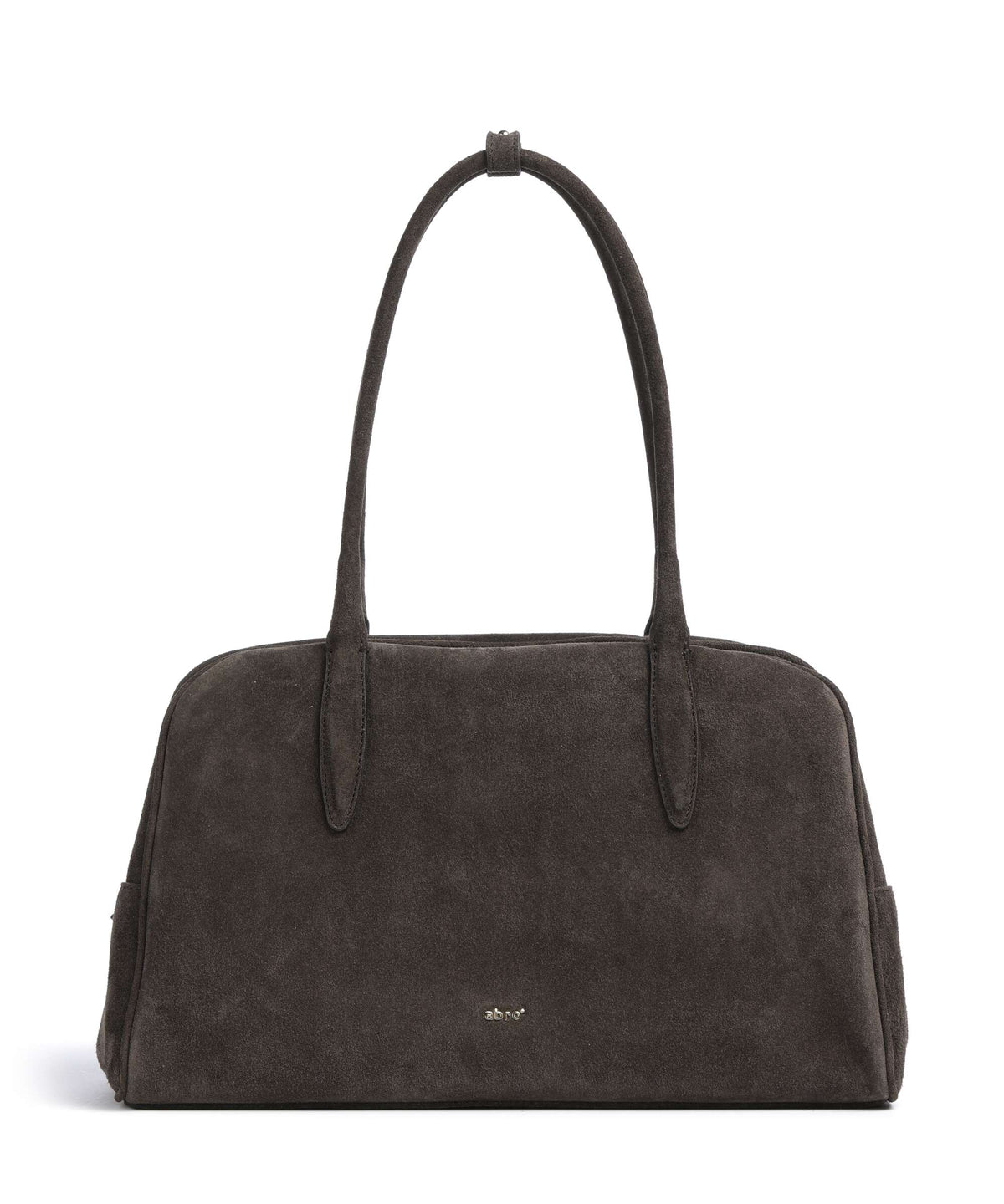 Abro Suede Amara Shoulder bag dark brown