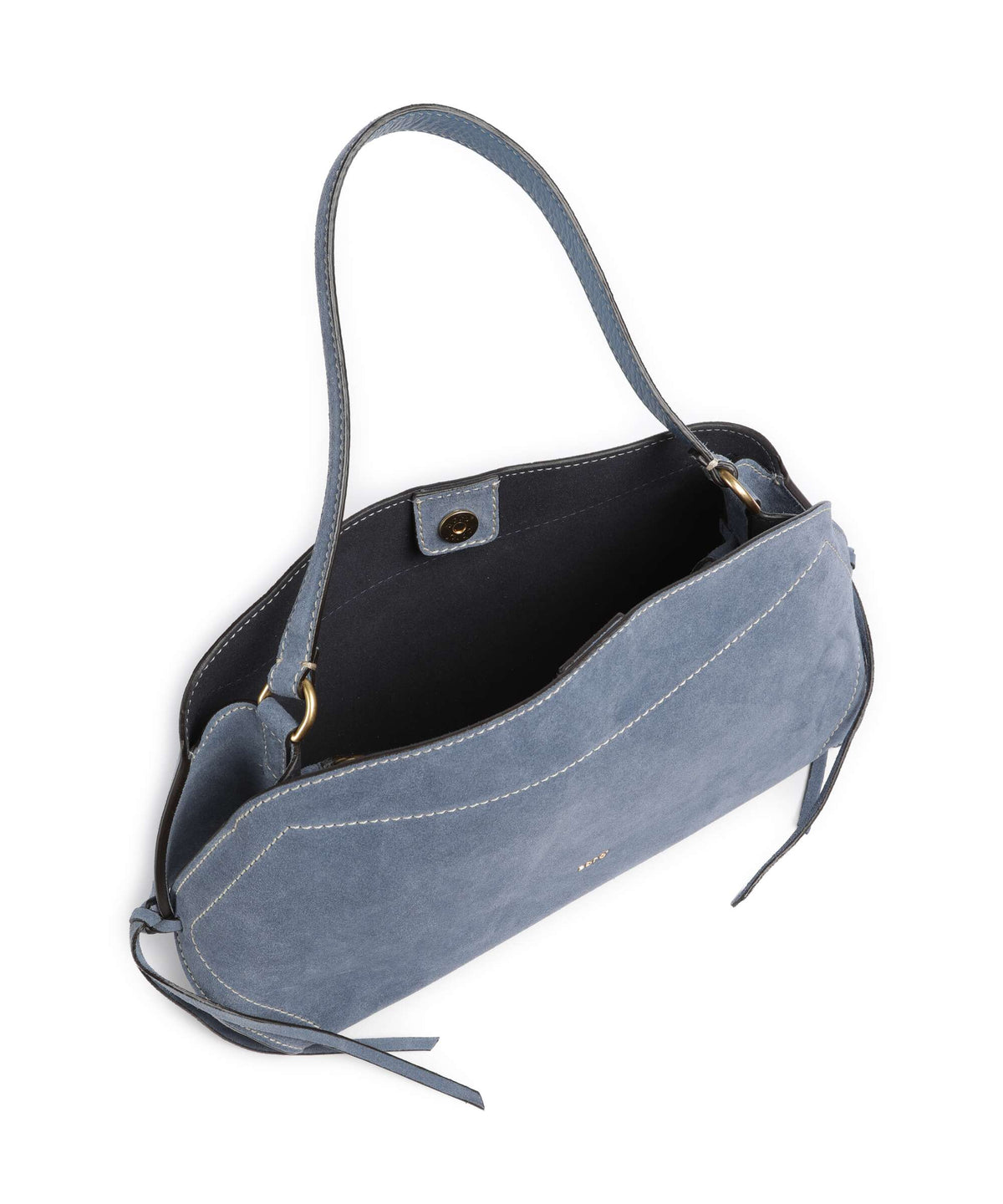 Abro Suede Necessity Small Shoulder bag jeans