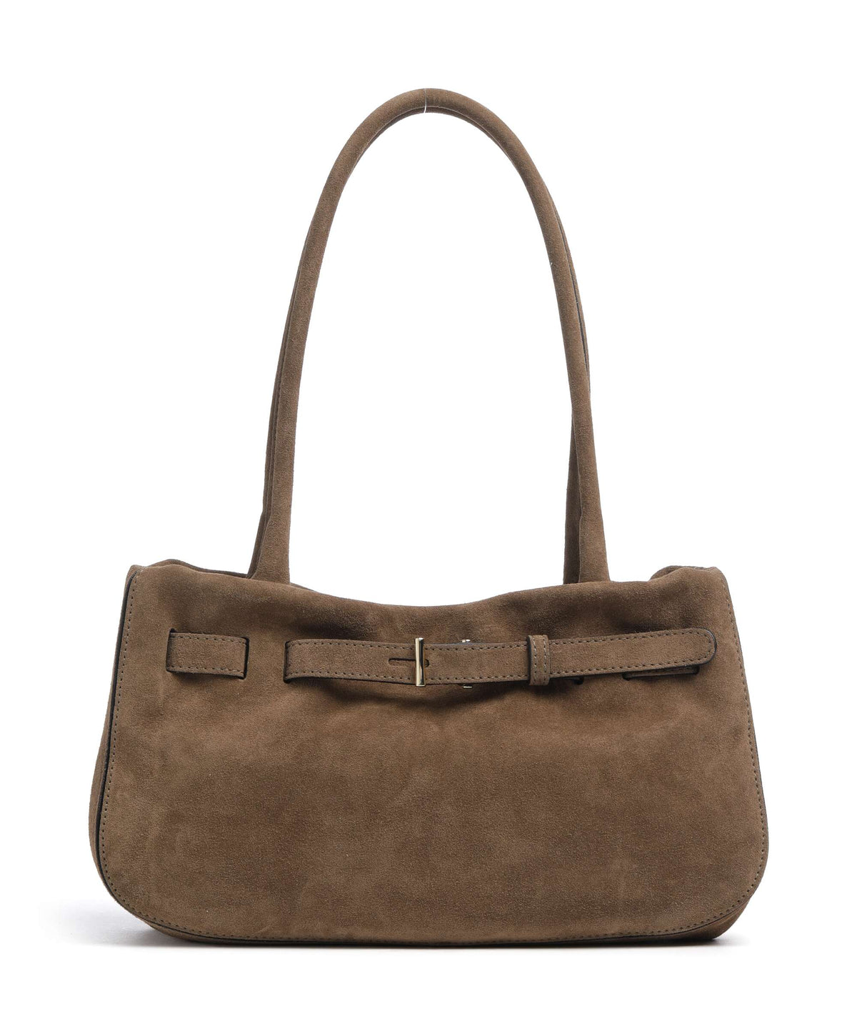Abro Suede Jill Shoulder bag khaki