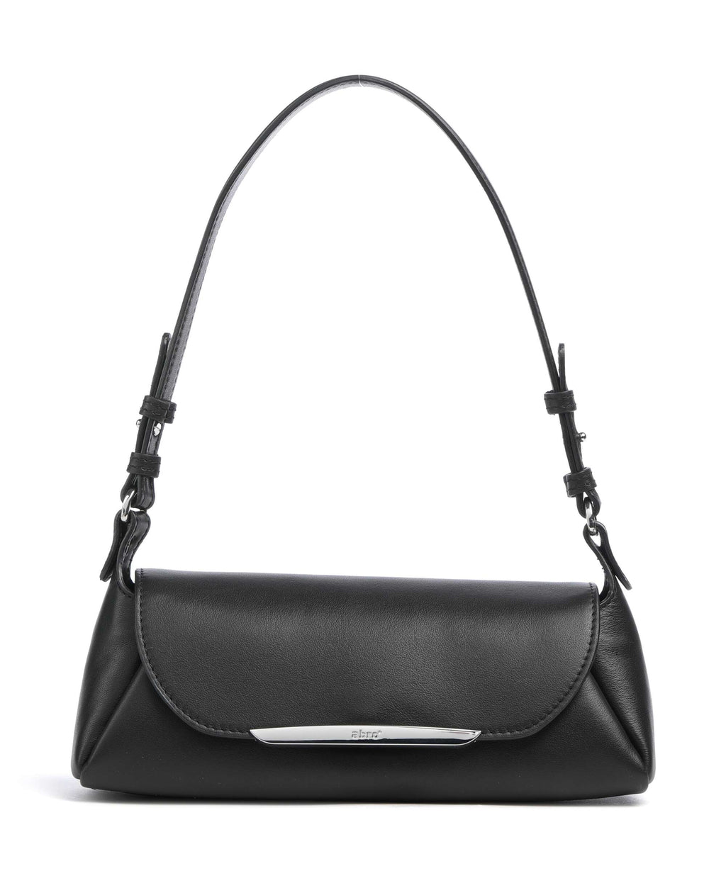 Abro Piuma Pisa Park Shoulder bag black/nickel