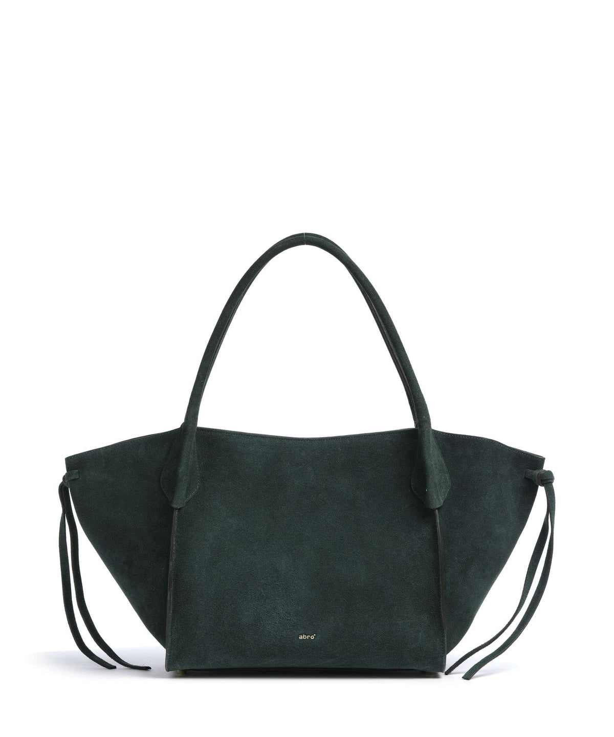 Abro Suede Vibe Big Tote bag green