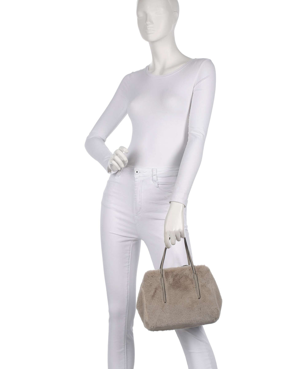 Abro Eco Fur Noelle Handbag siena