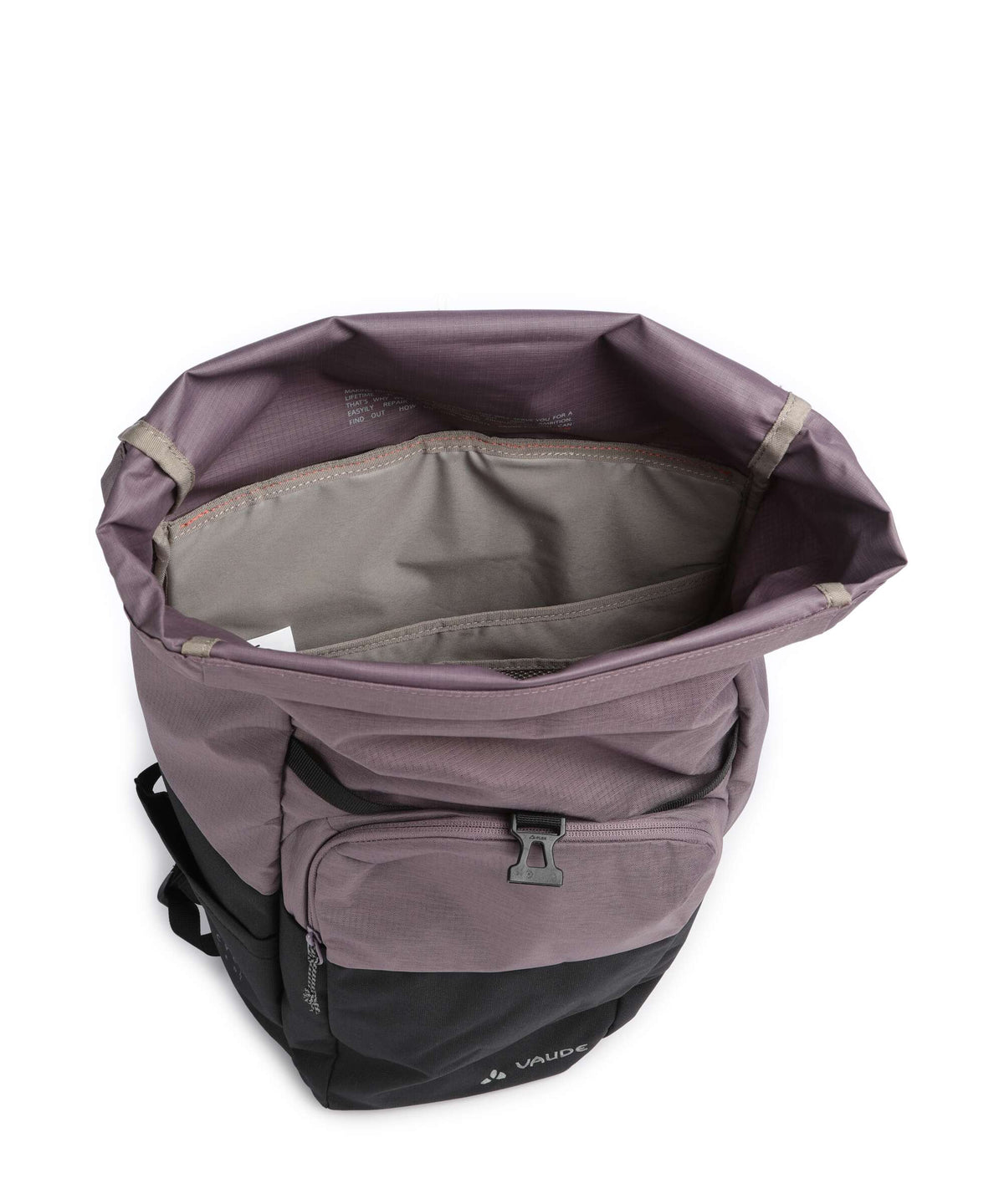 Vaude Okab II Rolltop backpack black/purple ash