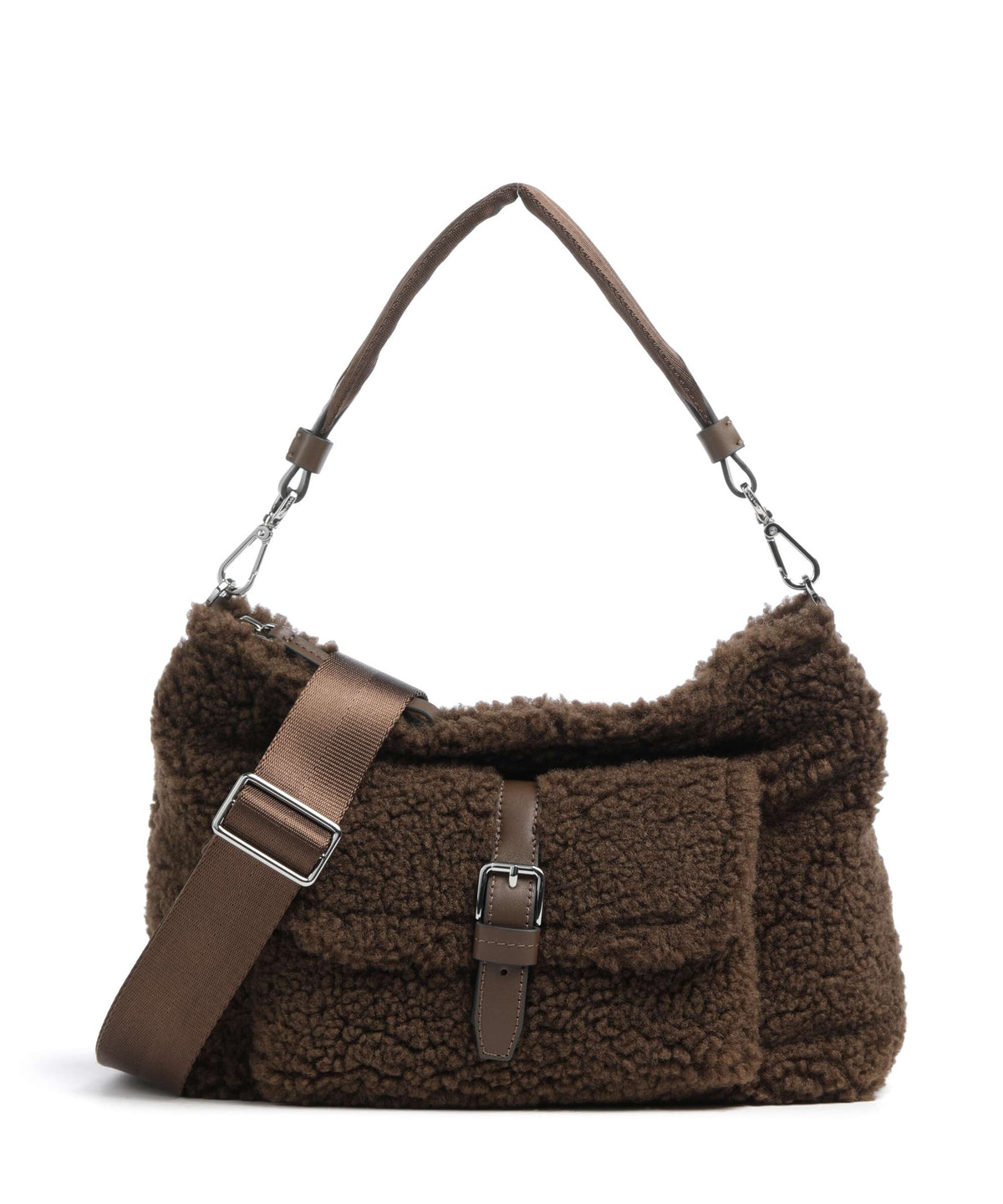 Marc O'Polo Caren S Hobo bag dark walnut