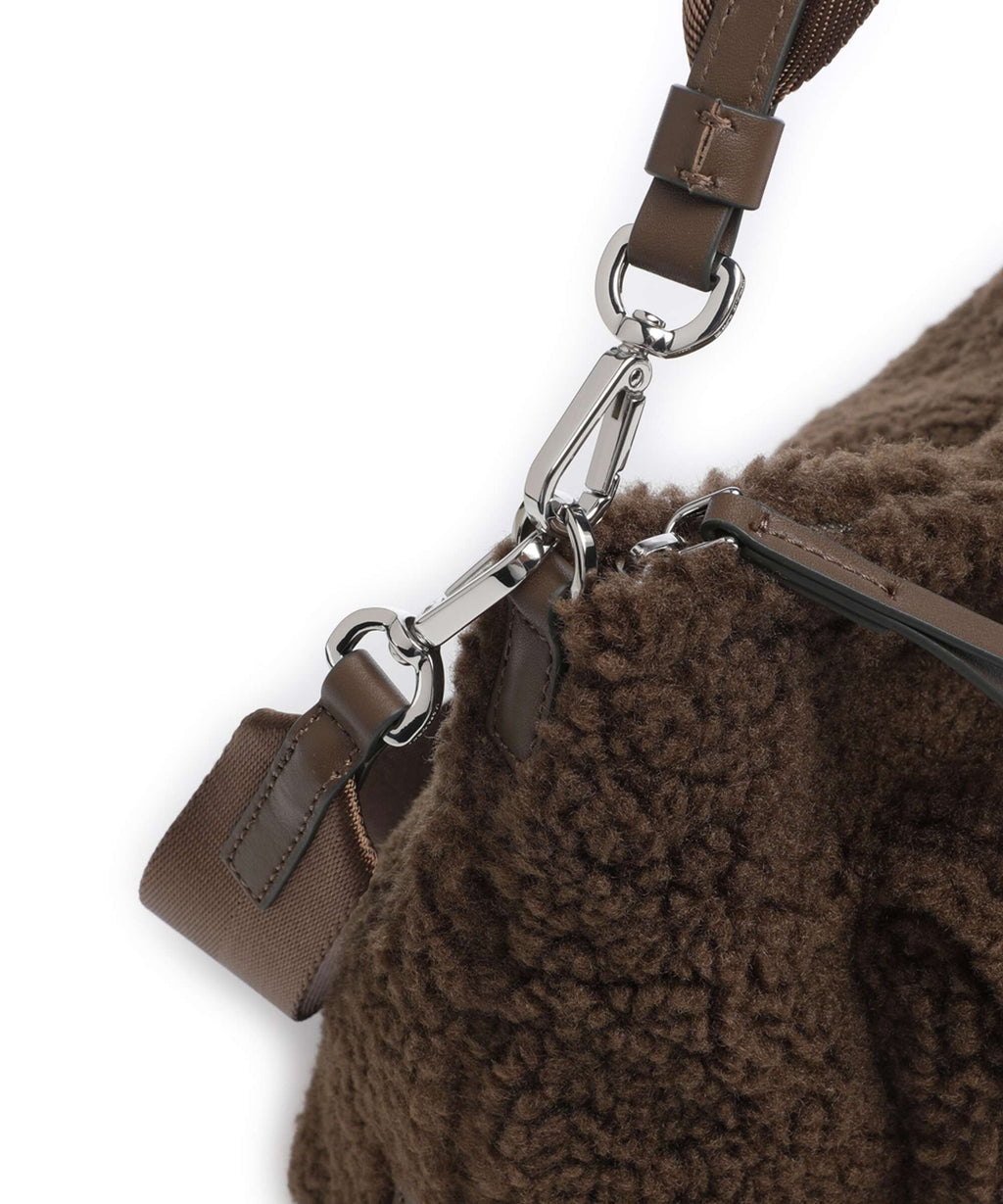 Marc O'Polo Caren S Hobo bag dark walnut