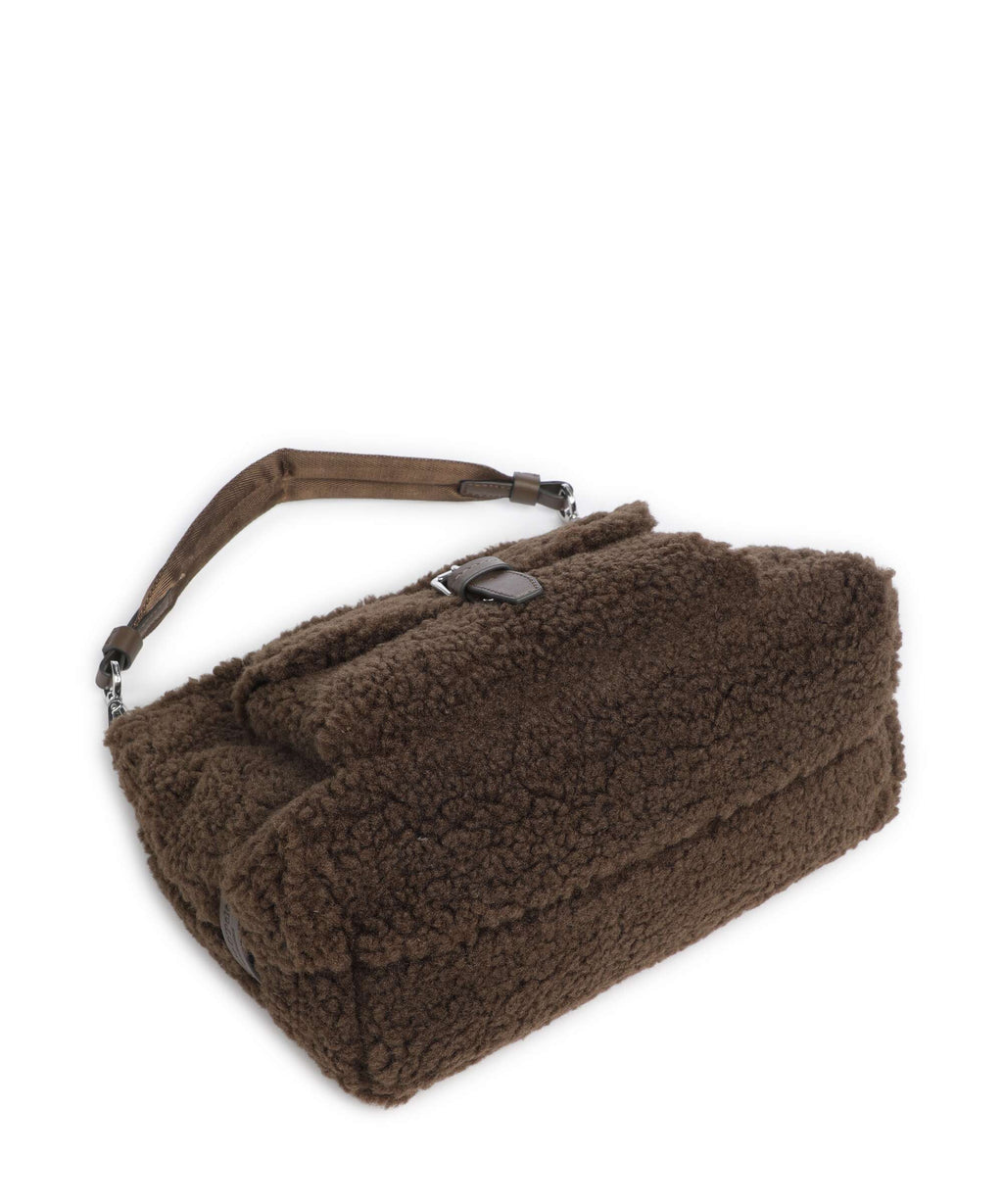 Marc O'Polo Caren S Hobo bag dark walnut