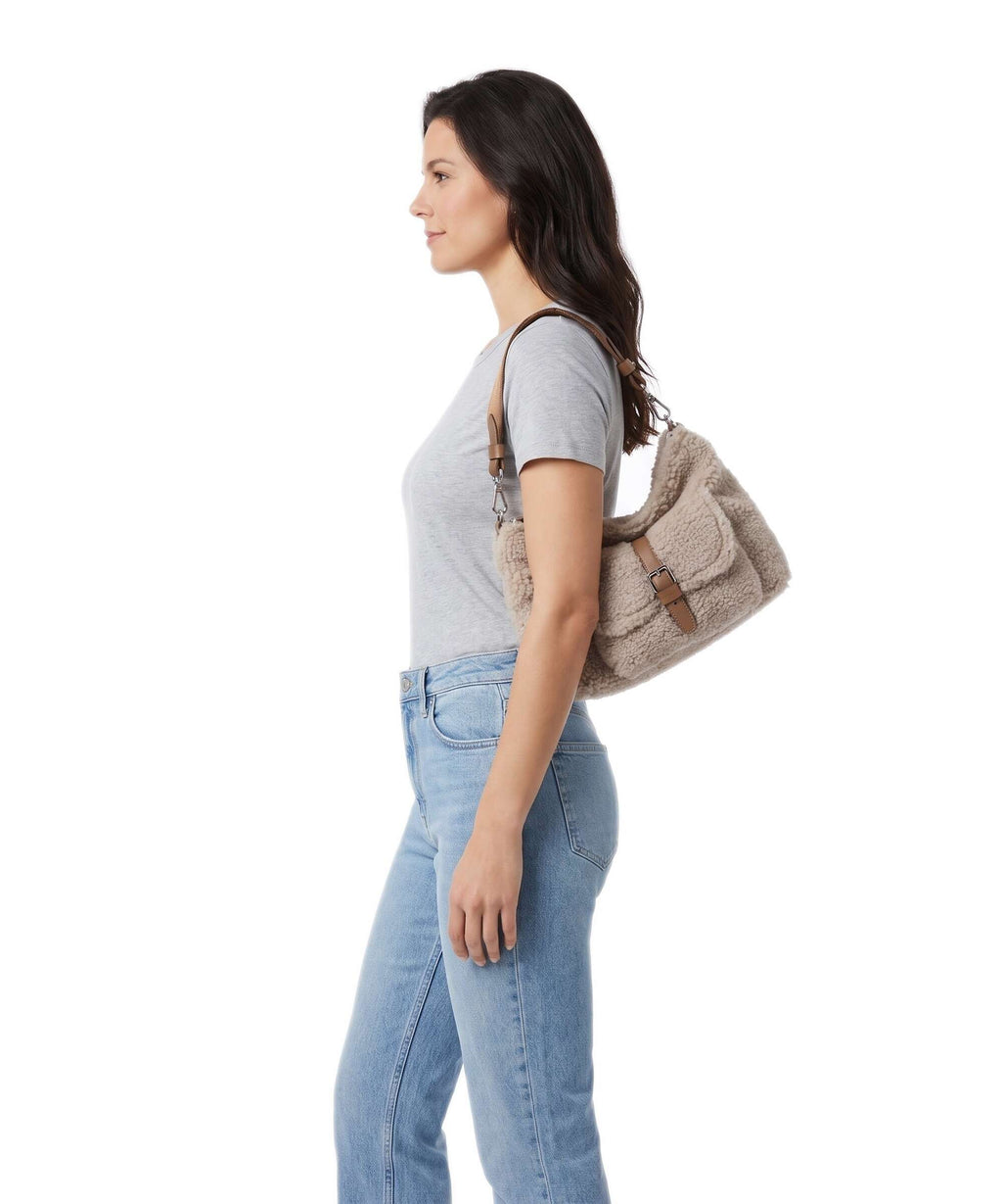 Marc O'Polo Caren S Hobo bag earthy taupe