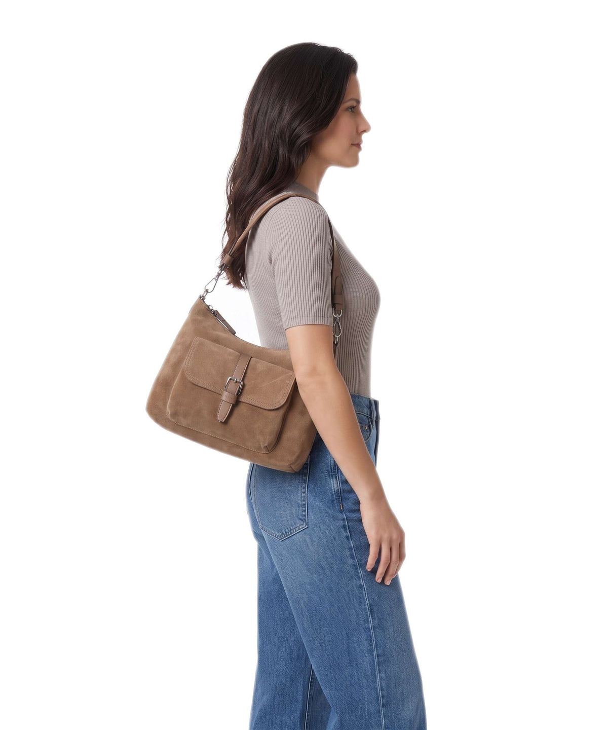 Marc O'Polo Caren S Hobo bag pure camel
