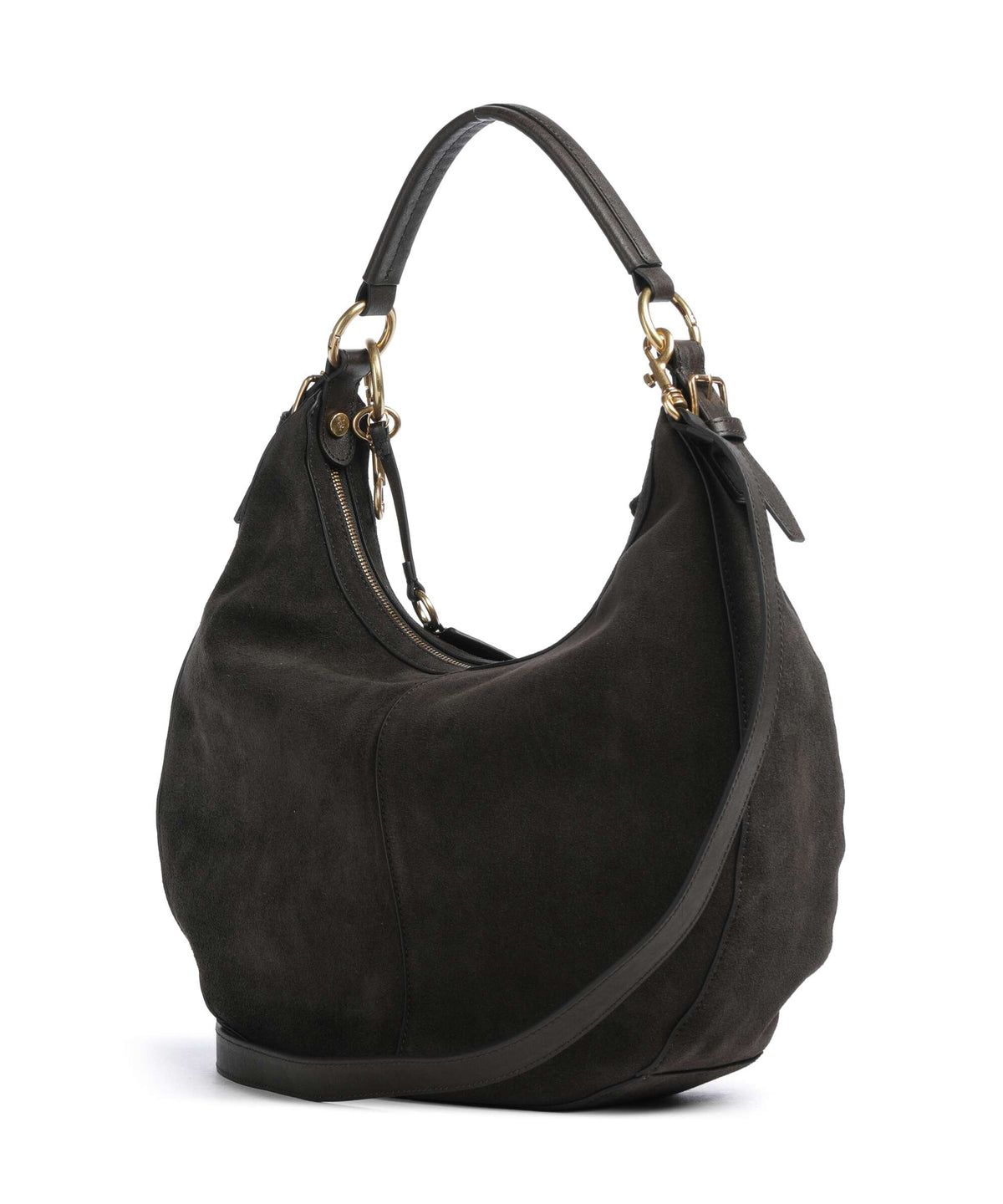 Marc O'Polo Philine M Hobo bag burnt coffee