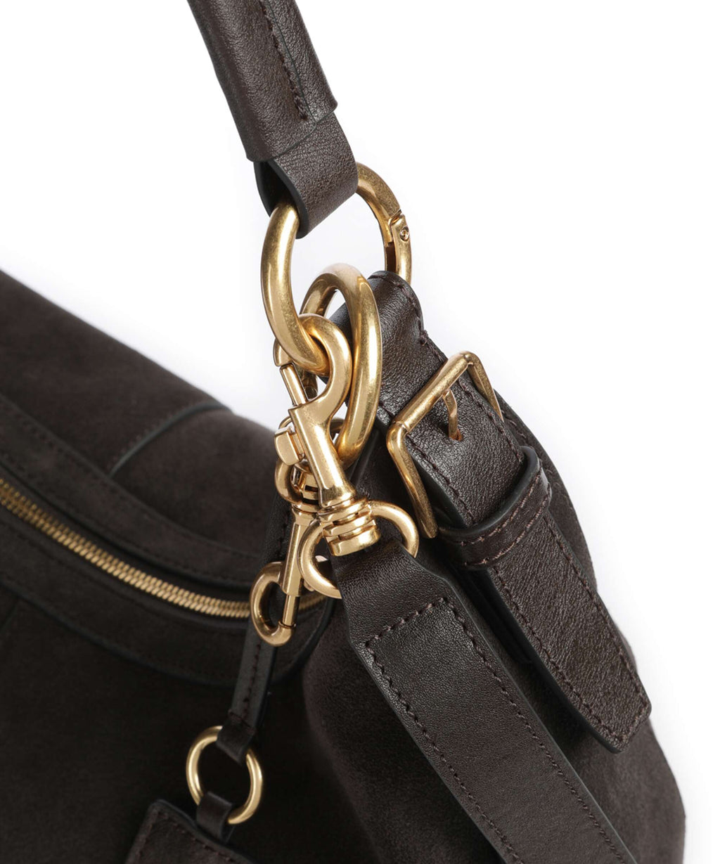 Marc O'Polo Philine M Hobo bag burnt coffee
