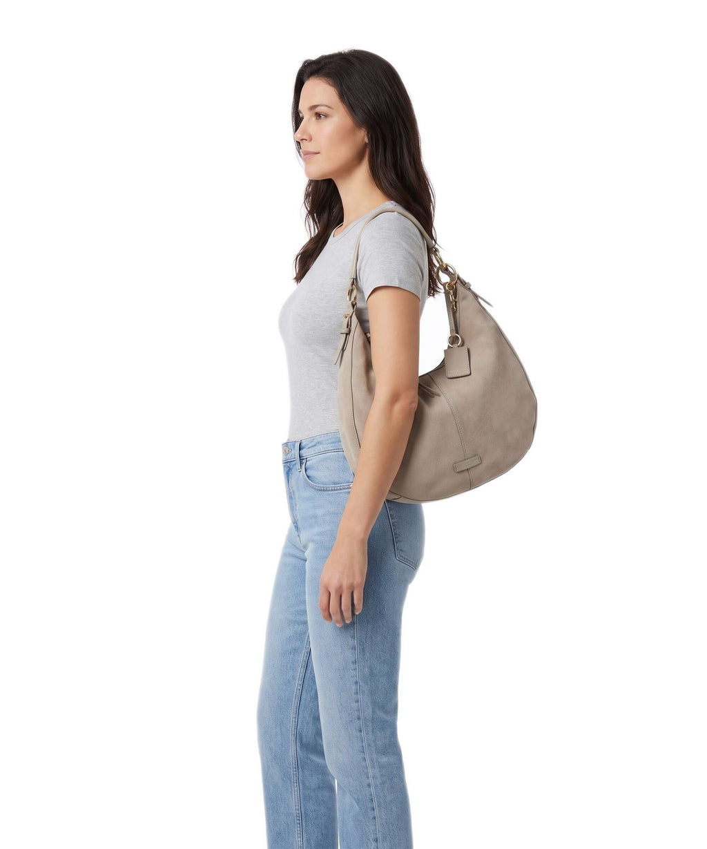 Marc O'Polo Philine M Hobo bag earthy taupe