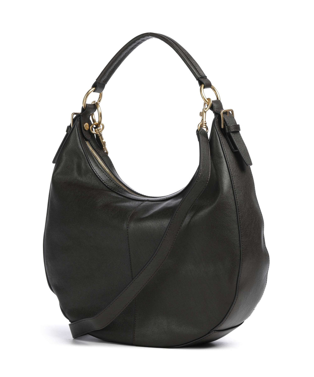 Marc O'Polo Philine M Hobo bag burnt coffee