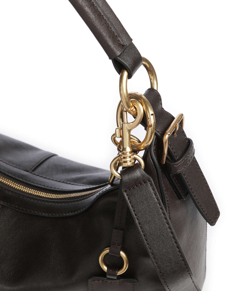 Marc O'Polo Philine M Hobo bag burnt coffee