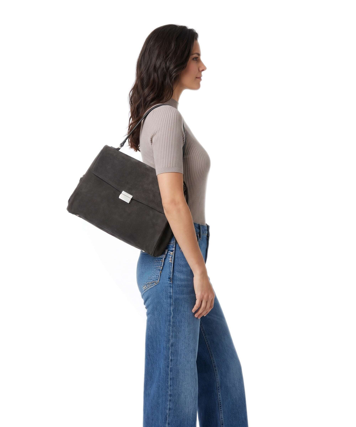 Marc O'Polo Goldy M Tote bag burnt coffee