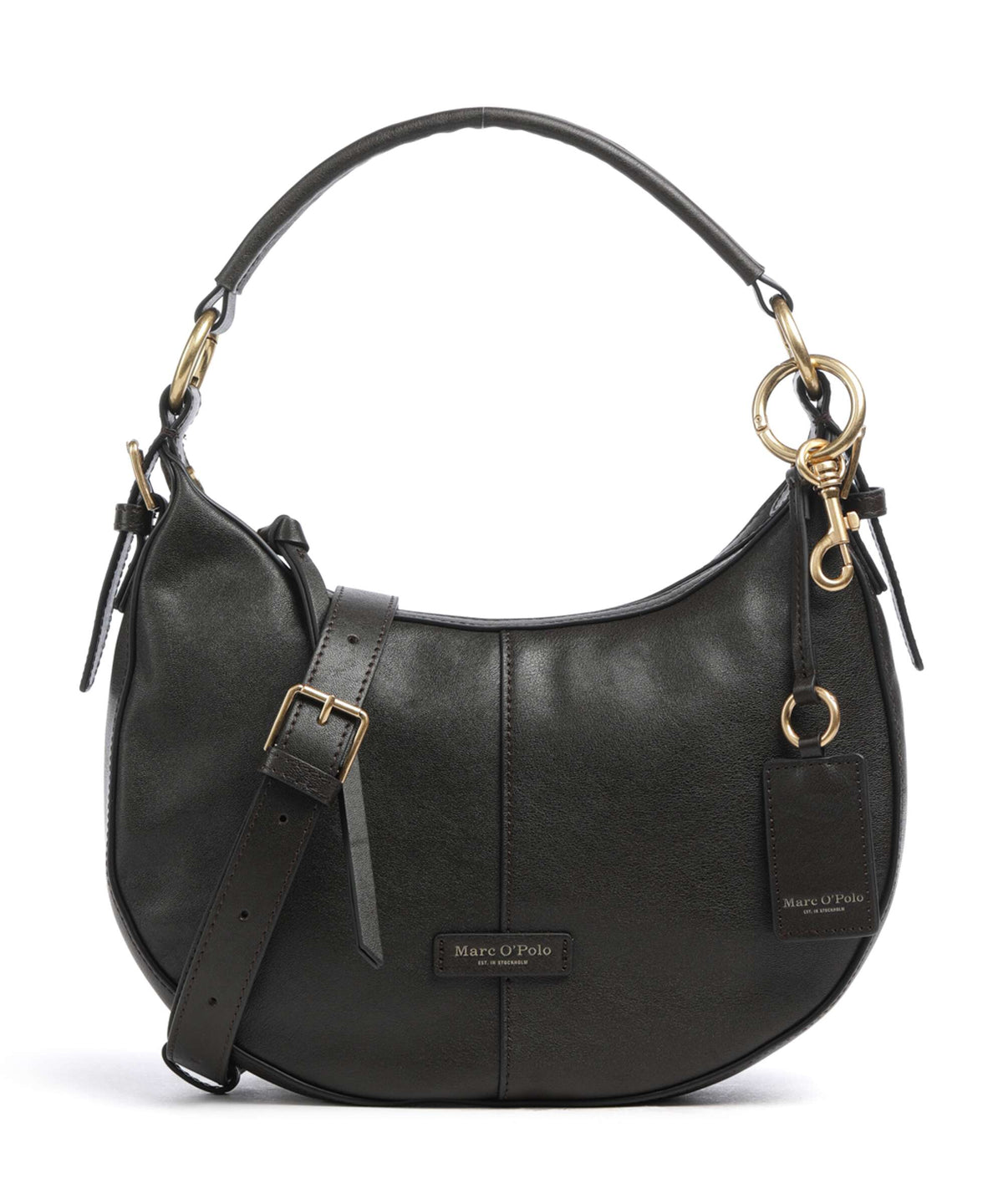 Marc O'Polo Pernille S Hobo bag burnt coffee