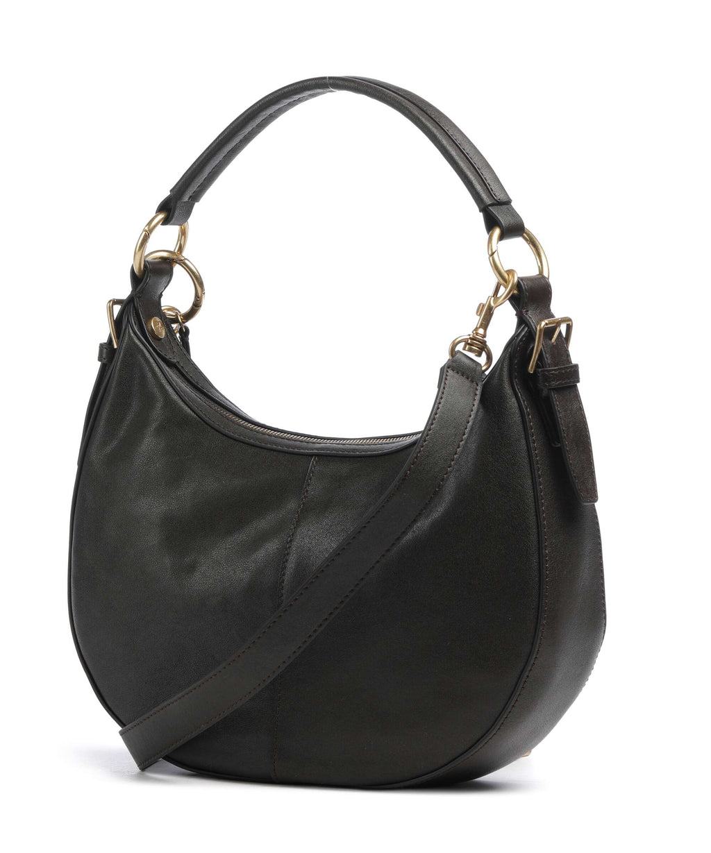 Marc O'Polo Pernille S Hobo bag burnt coffee