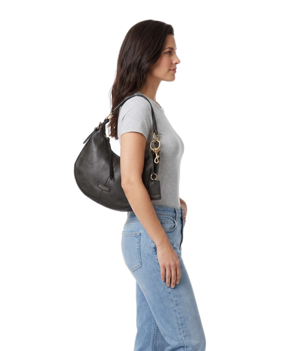 Marc O'Polo Pernille S Hobo bag burnt coffee