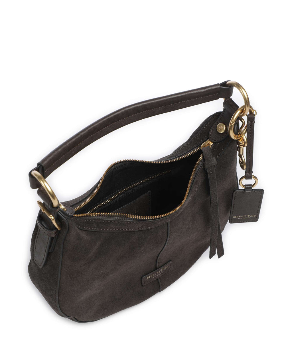Marc O'Polo Pernille S Hobo bag burnt coffee