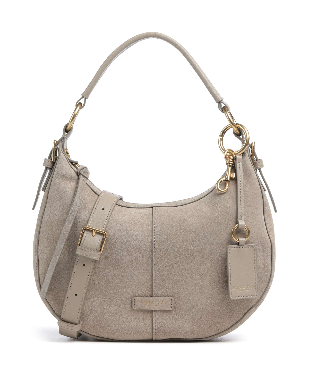 Marc O'Polo Pernille S Hobo bag earthy taupe