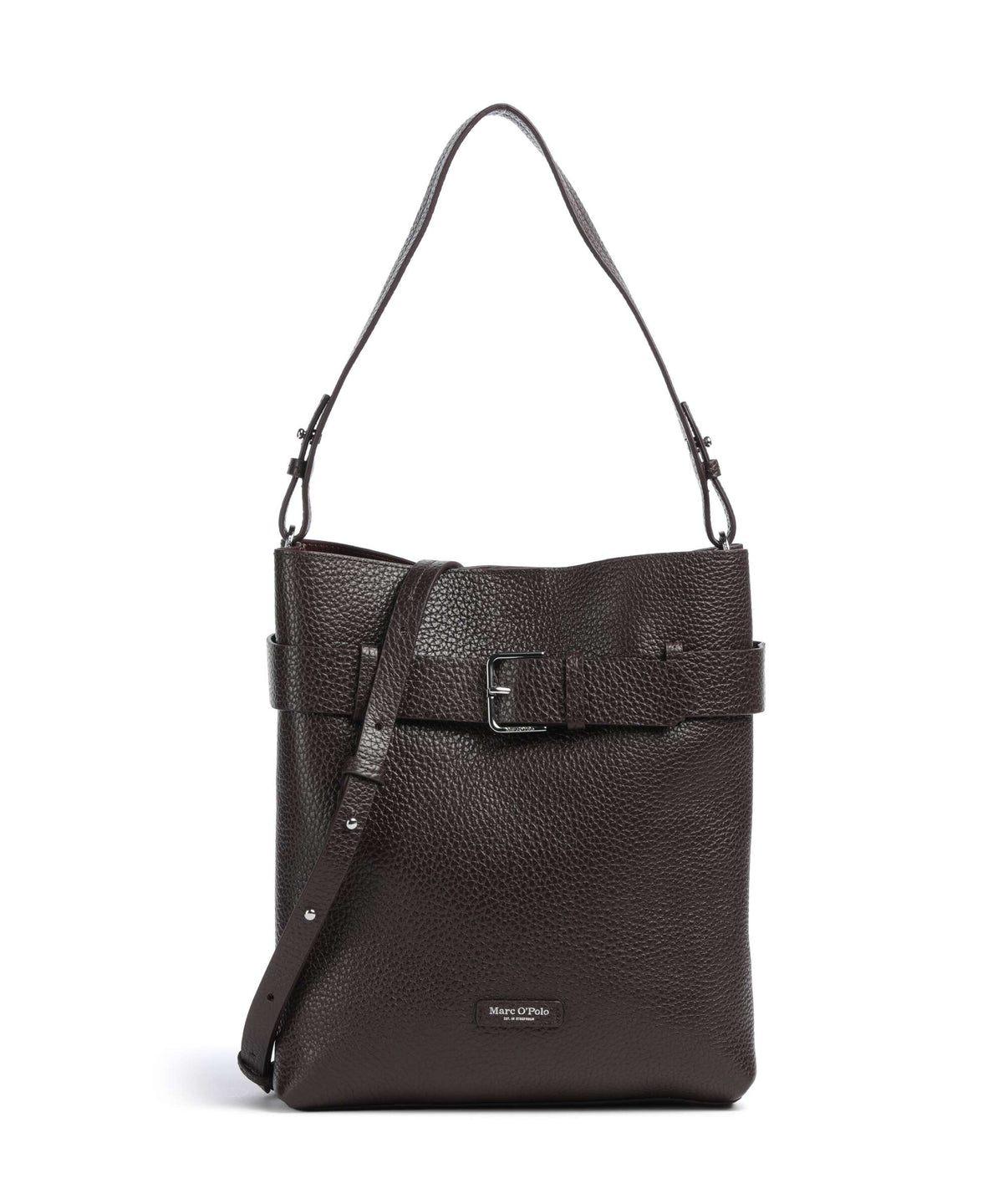Marc O'Polo Brinja M Hobo bag black cherry