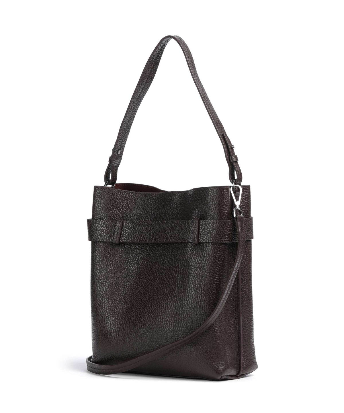 Marc O'Polo Brinja M Hobo bag black cherry