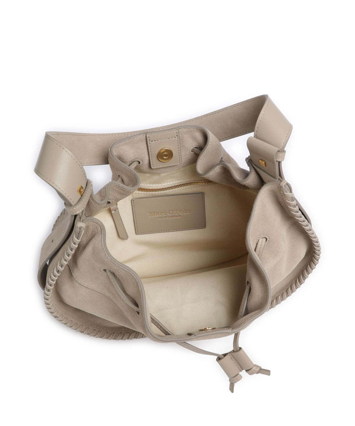 Marc O'Polo Aadina Hobo bag earthy taupe