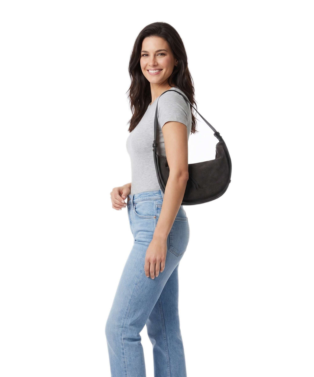 Marc O'Polo Aami M Hobo bag burnt coffee
