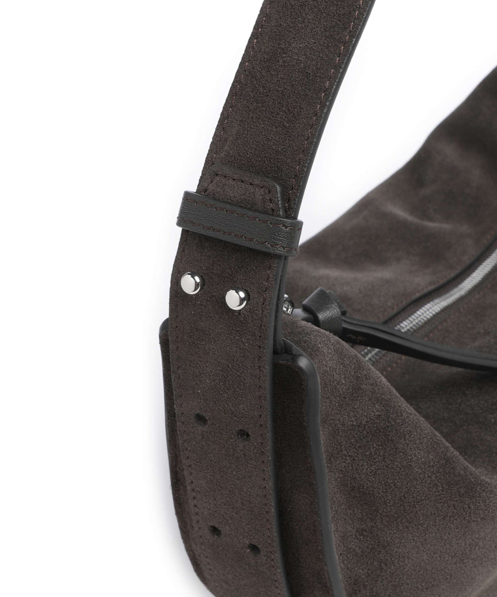 Marc O'Polo Aami M Hobo bag burnt coffee